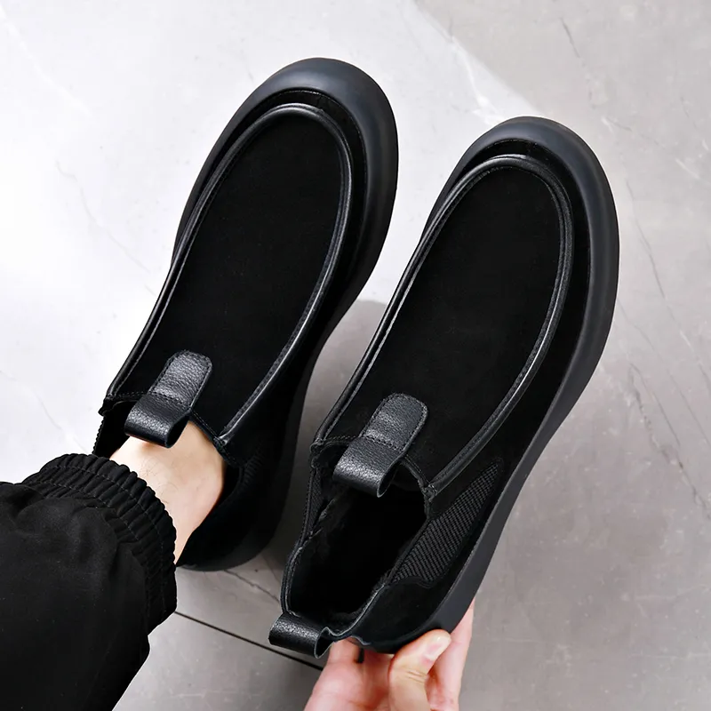 Cachiotti Short Chelsea Boots Men's Black-5