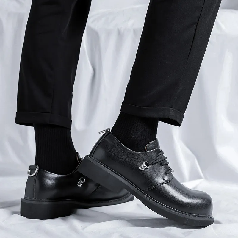 Cachiotti Derby Shoes Casual Shoes Men's Black-5
