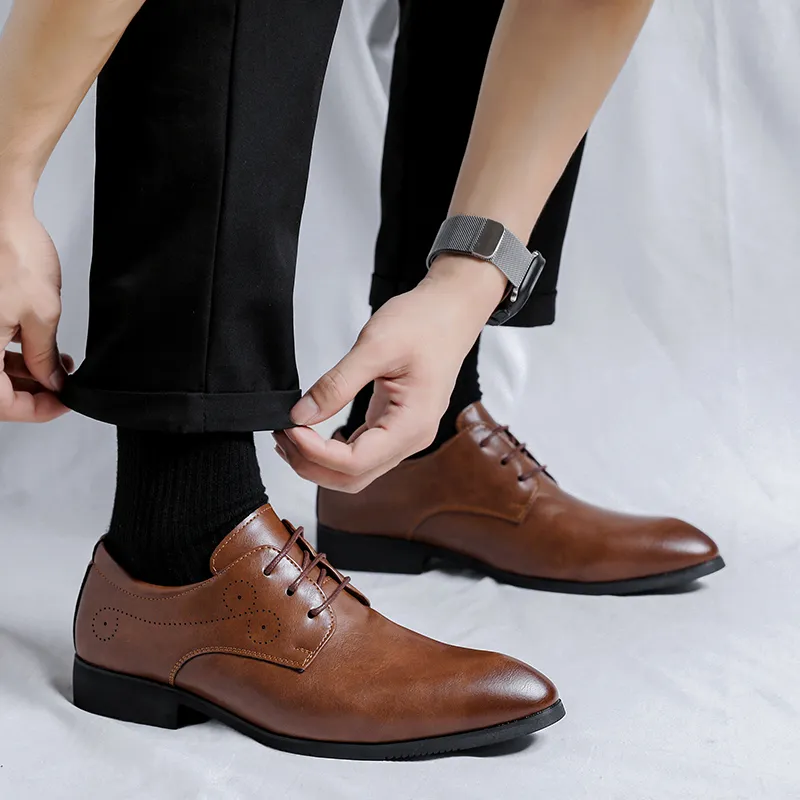 Cachiotti Dress Shoes Men Low Top Black-13