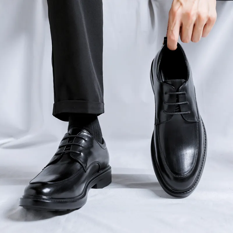 Cachiotti Dress Shoes Men Low Top Black/Brown-5