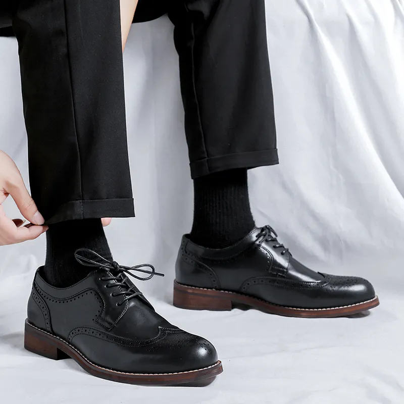 Cachiotti Dress Shoes Men Low Top Black-8