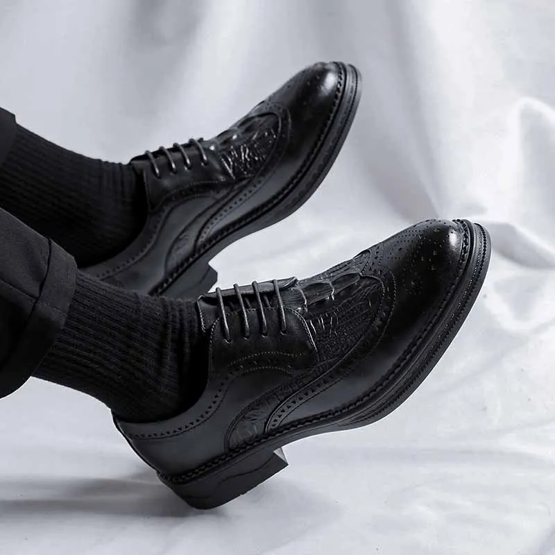 Cachiotti Dress Shoes Men Low Top Black/Brown-6
