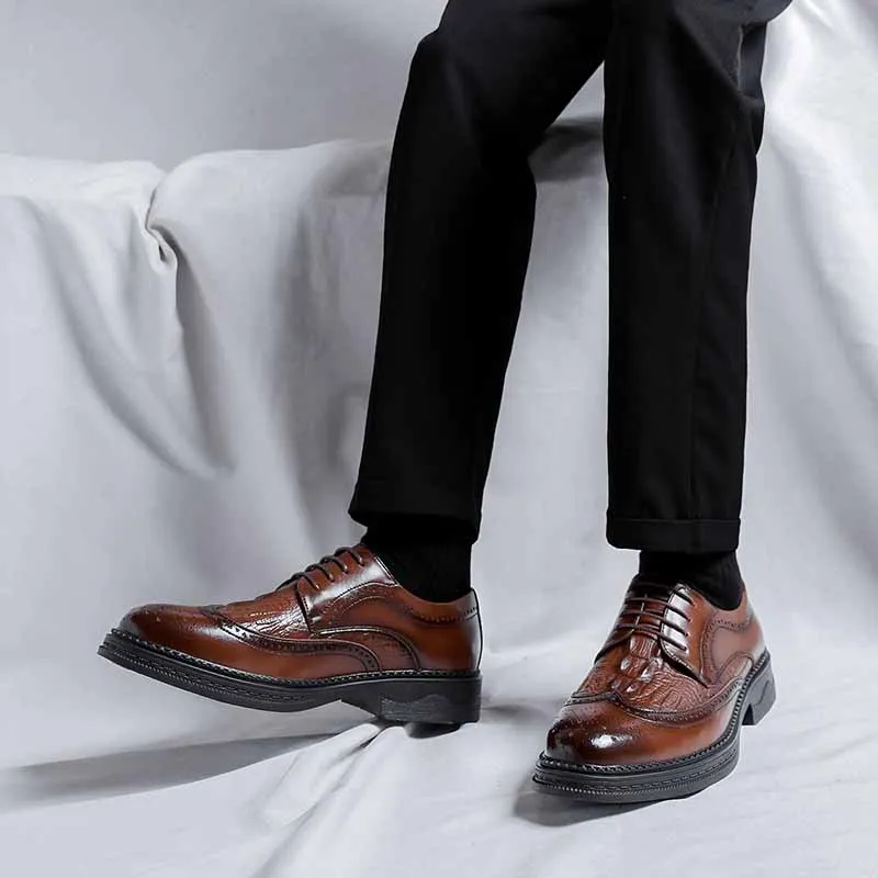 Cachiotti Dress Shoes Men Low Top Black/Brown-12