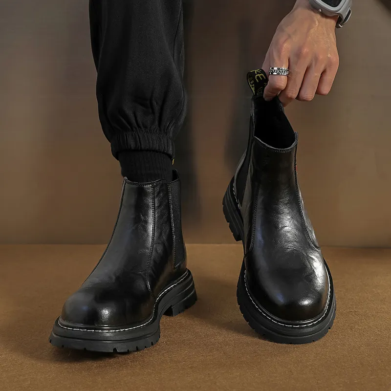Cachiotti Crew Chelsea Boots Men's-5