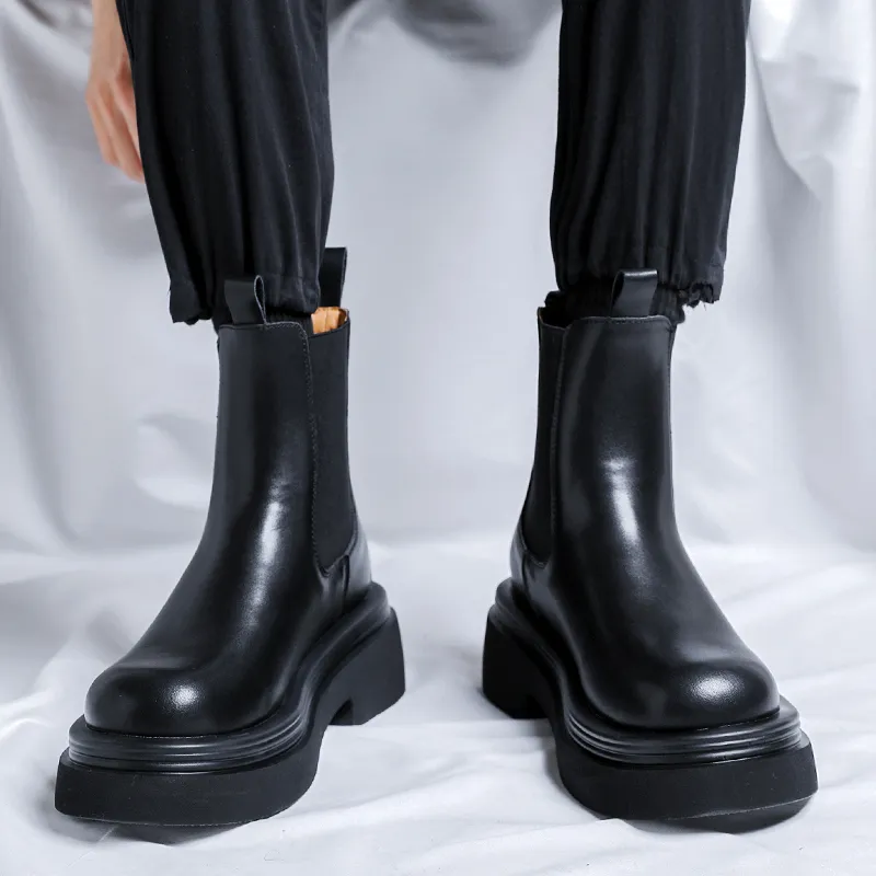Cachiotti Knee High Chelsea Boots Men's-7
