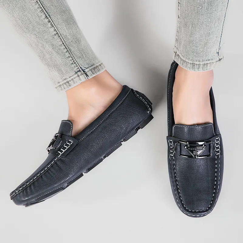 CKVUSAMG Beanie Shoes Men's Blue-8