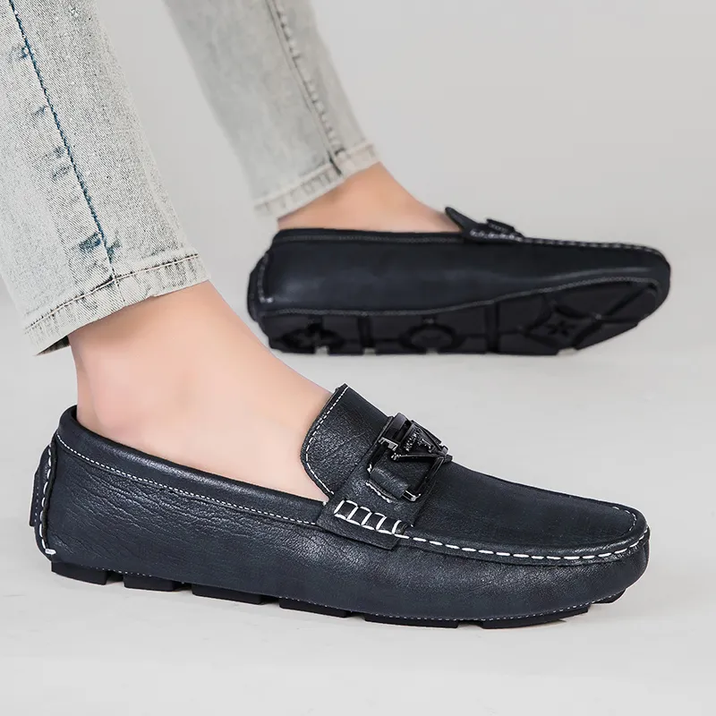 CKVUSAMG Beanie Shoes Men's Blue-7