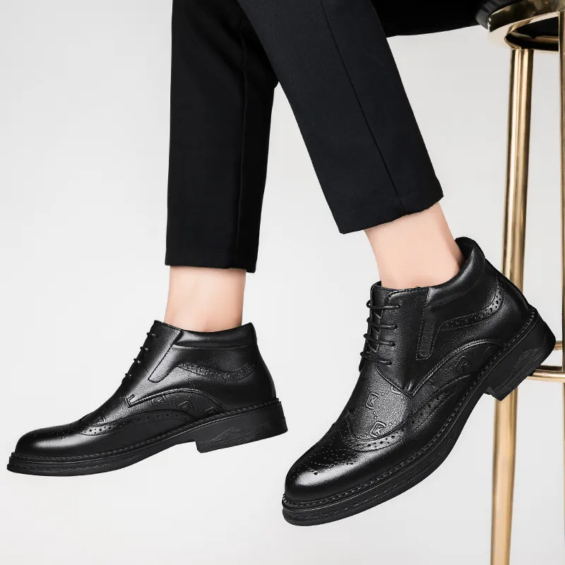 CKVUSAMG Dress Shoes Men's Black-8