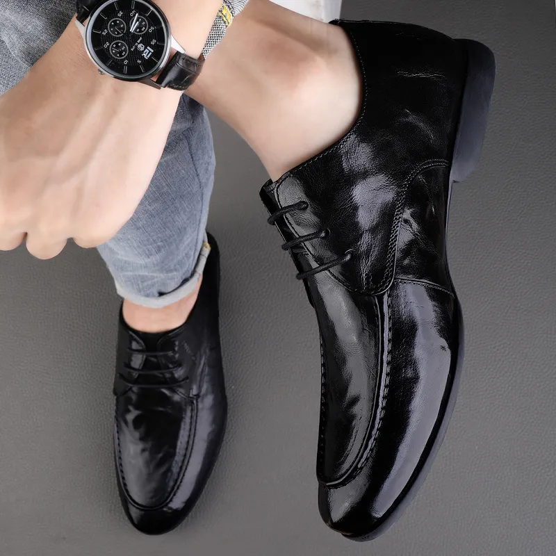 CKVUSAMG Dress Shoes Men's Black-7