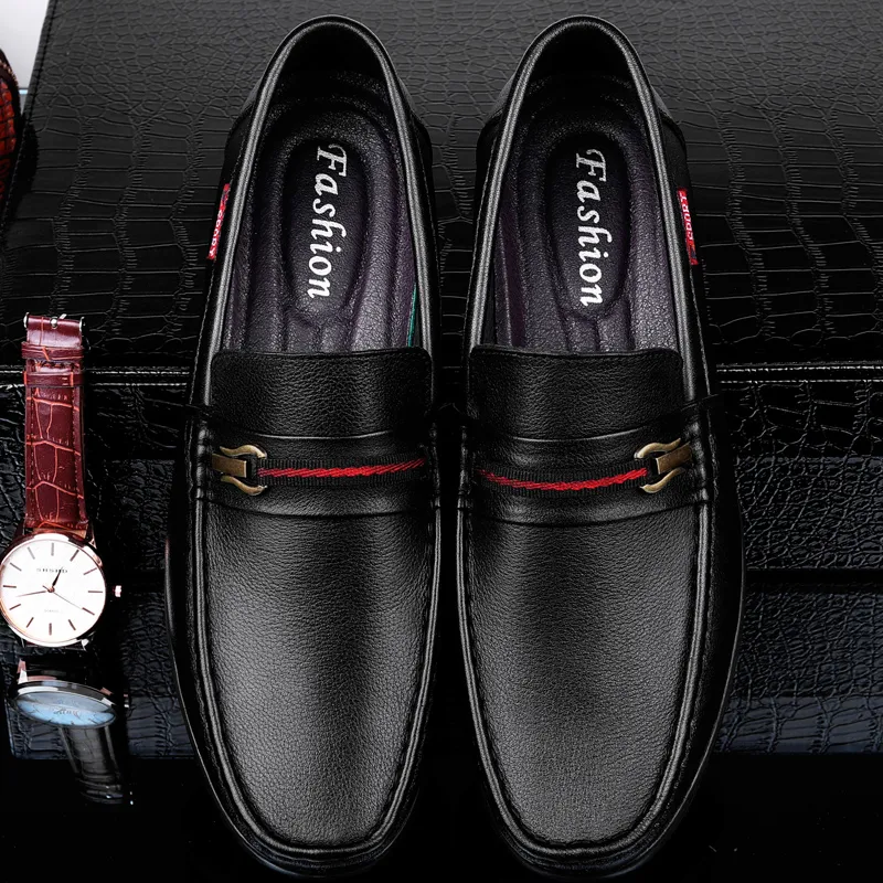 CKVUSAMG Gommino Loafers Unisex Black/White-16