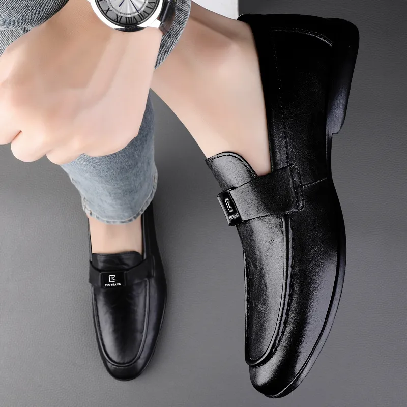 CKVUSAMG Dress Shoes Men's Black-4