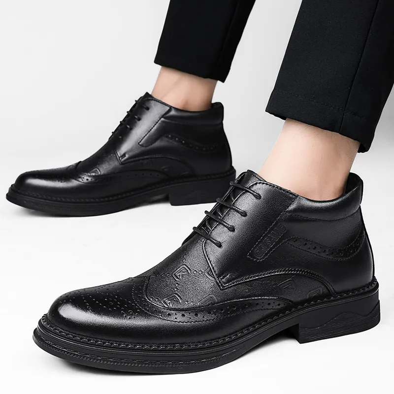 CKVUSAMG Dress Shoes Men's Black-9