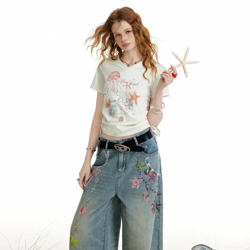 Unifree Jeans Women's Blue-5