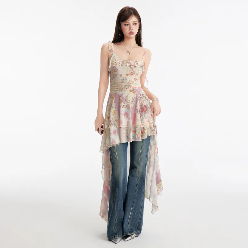 Unifree Slip Dresses Women's Yellow-7