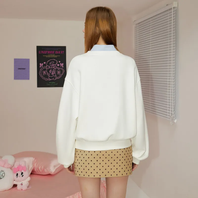 Unifree Sweatshirts Women's White-4
