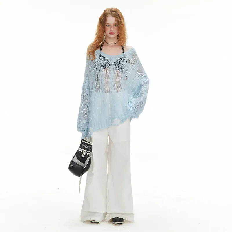 Unifree Knitwear Women's Blue-1