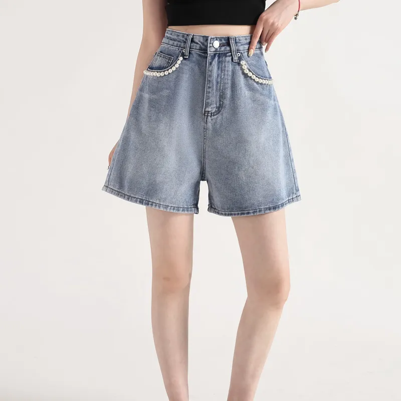 UNIFREE Denim Shorts Women's Blue-7