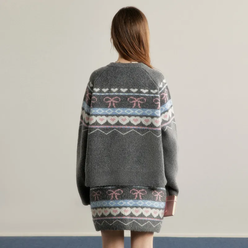 UNIFREE Knitwear Women's Light Gray-2