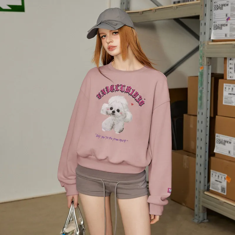 UNIFREE Long Sleeved Sweatshirt Top Unisex-11