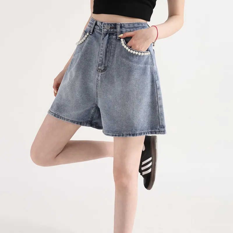 UNIFREE Denim Shorts Women's Blue-6