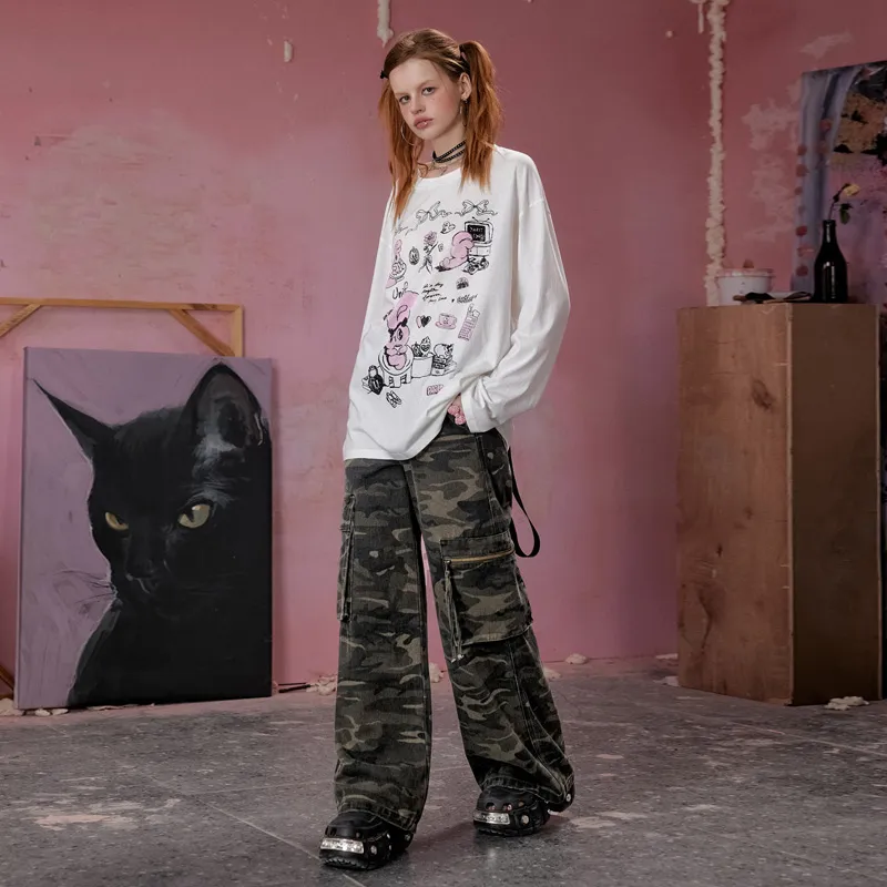Unifree Cargo Pants Women's Camouflage-4