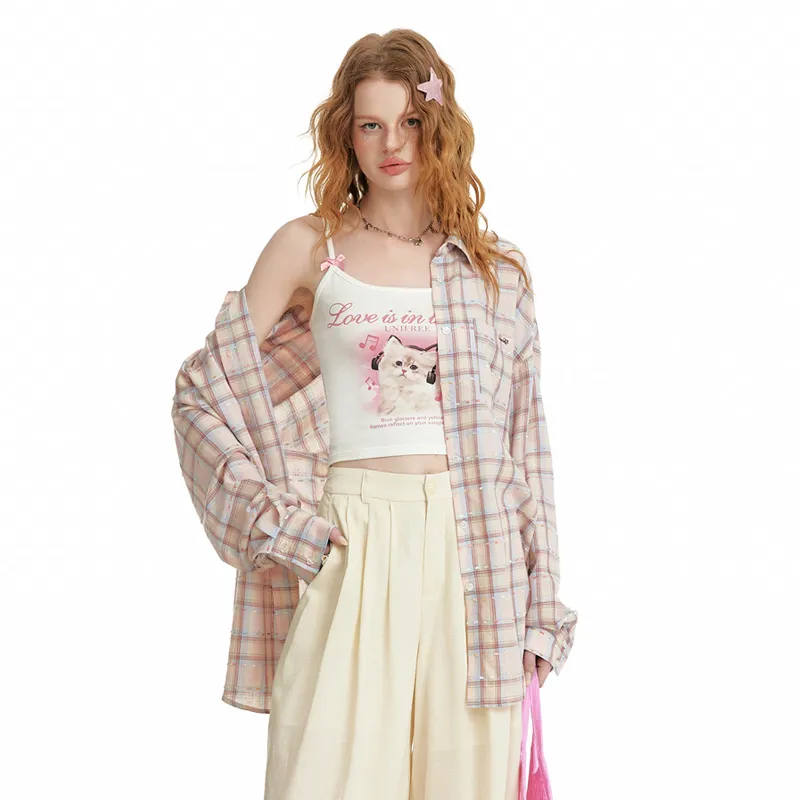 Unifree Shirts Women's Pink-3
