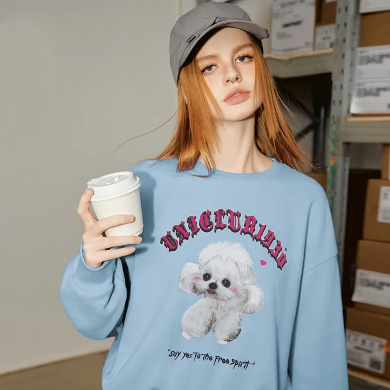 UNIFREE Long Sleeved Sweatshirt Top Unisex-19