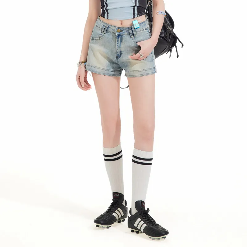UNIFREE Denim Shorts Women's Blue-2