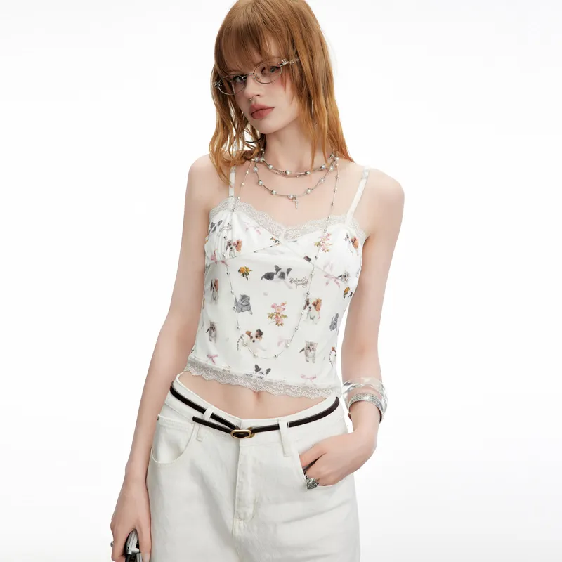 Unifree Camisoles Women's White-3