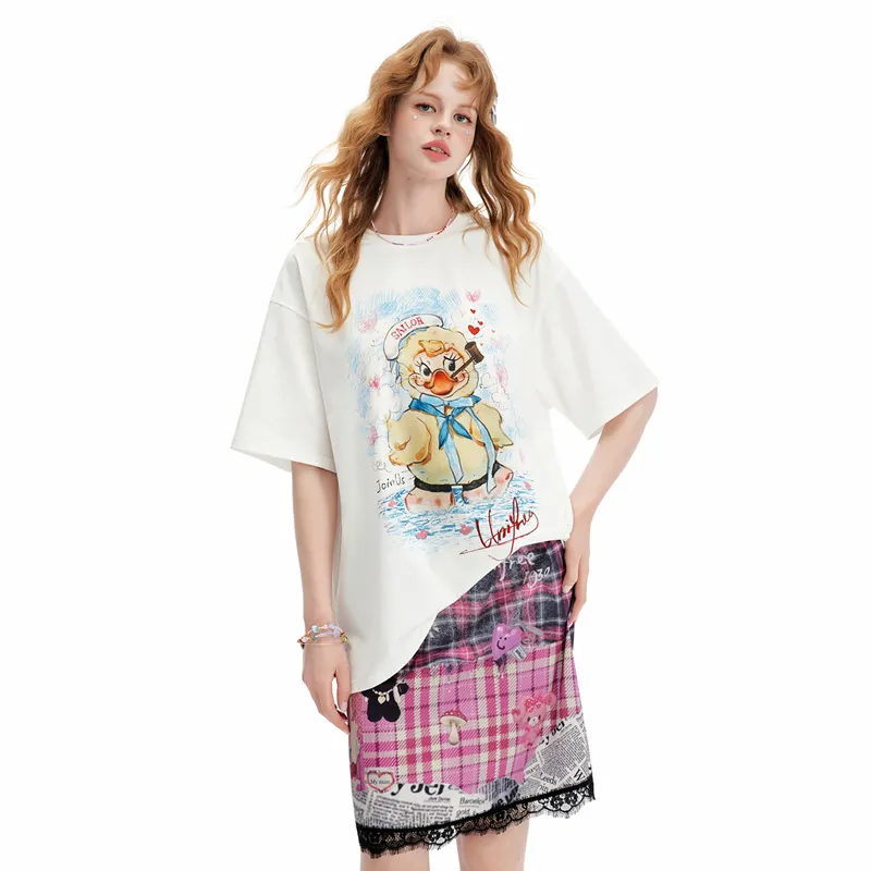 Unifree T Shirts Women's White-5