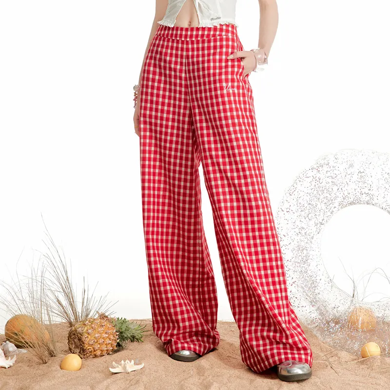 Unifree Casual Pants Women's Red-4