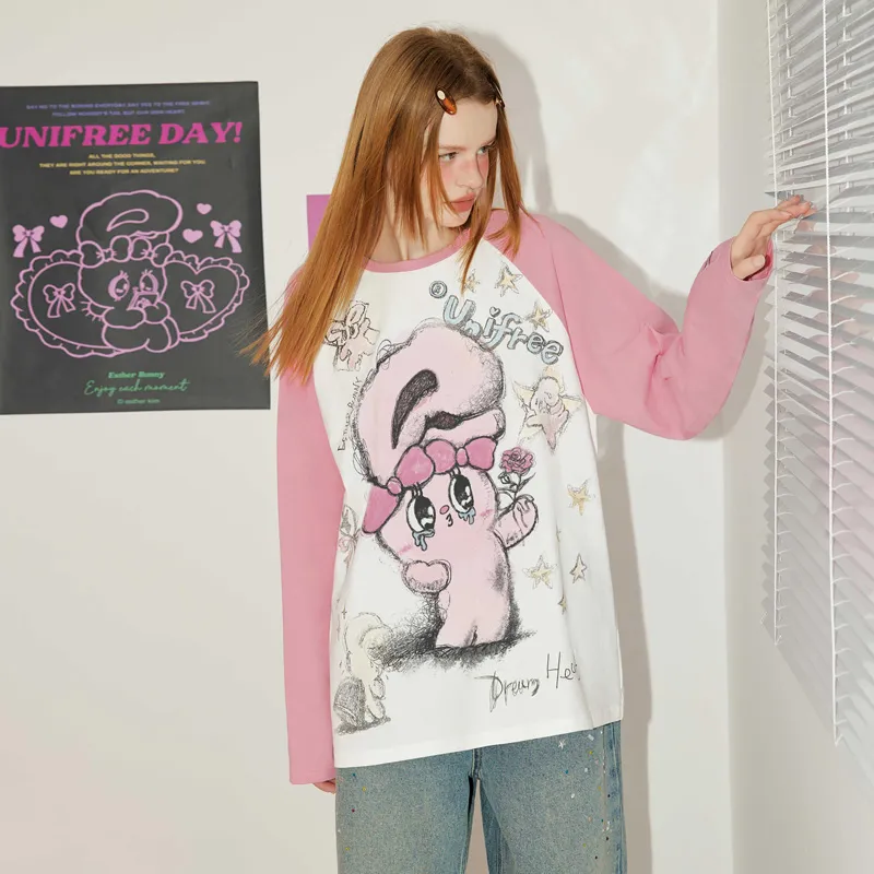 UNIFREE x AISILEXIAOTU T Shirt Women's-4