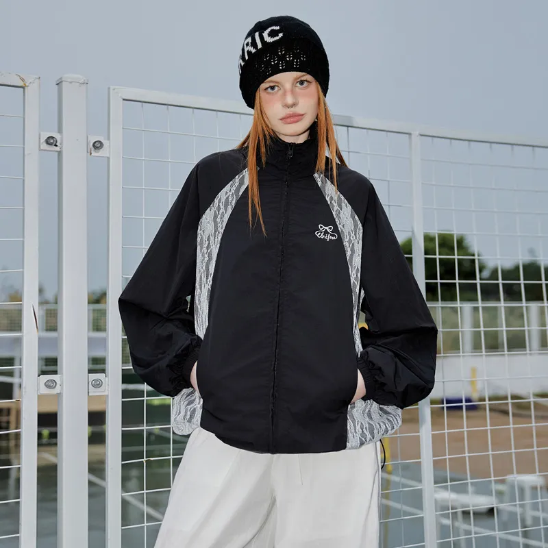 UNIFREE Cropped Coat Women's Black-5