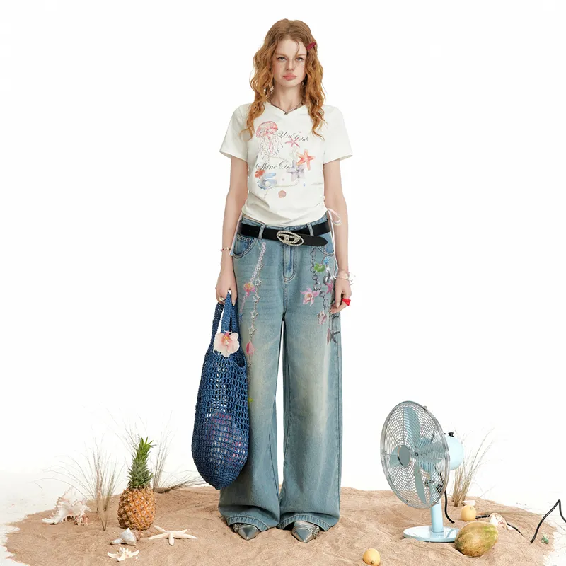 Unifree Jeans Women's Blue-4