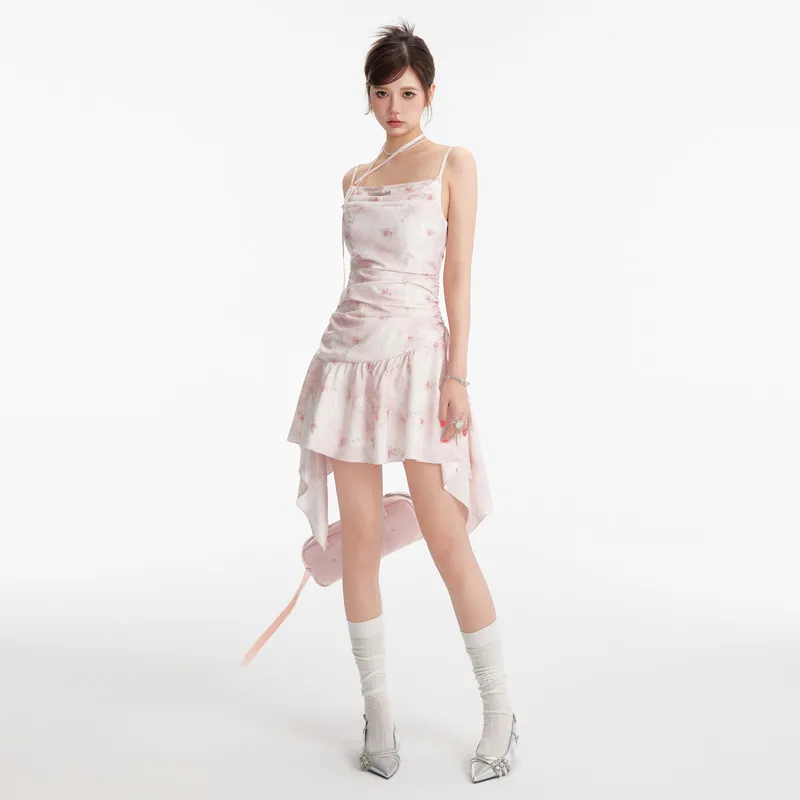 Unifree Slip Dresses Women's Pink-6