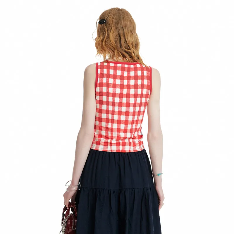 Unifree Tank Tops Women's Red-6