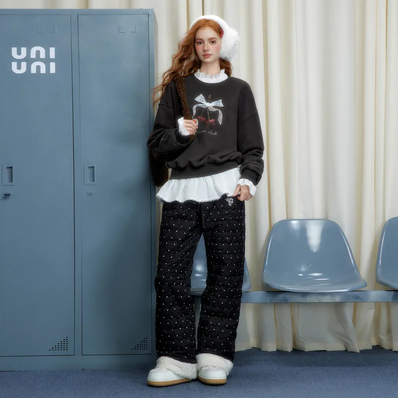 UNIFREE Sweatshirt Women's Black Gray Color-4