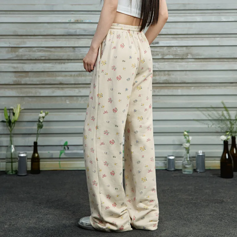 UNIFREE Casual Pants Women's Beige-4