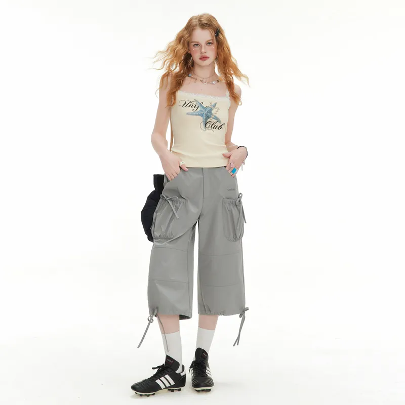 Unifree Casual Shorts Women's Gray Green-4