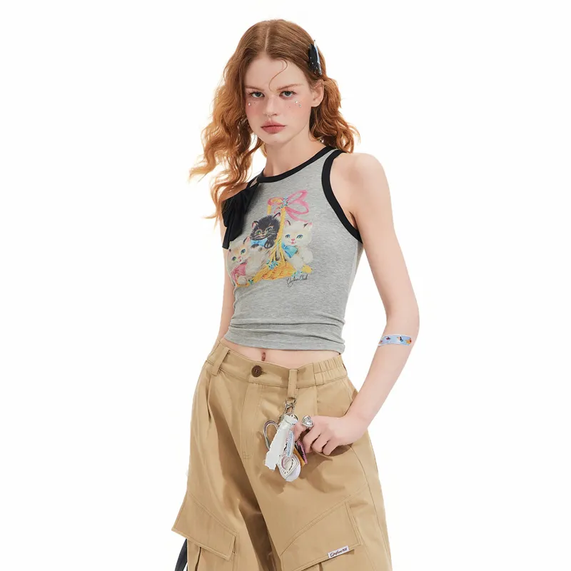 UNIFREE Tank Top Women's Heather Gray-4