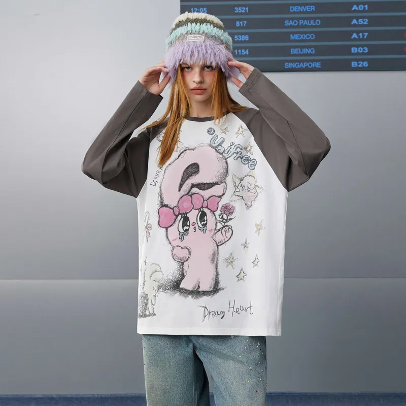 UNIFREE x AISILEXIAOTU T Shirt Women's-9