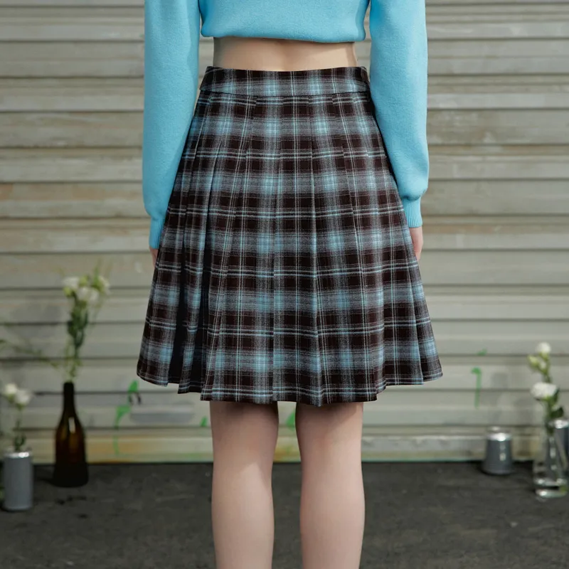 UNIFREE Casual Short Skirts Women's Brown-2