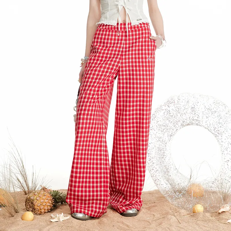 Unifree Casual Pants Women's Red-7