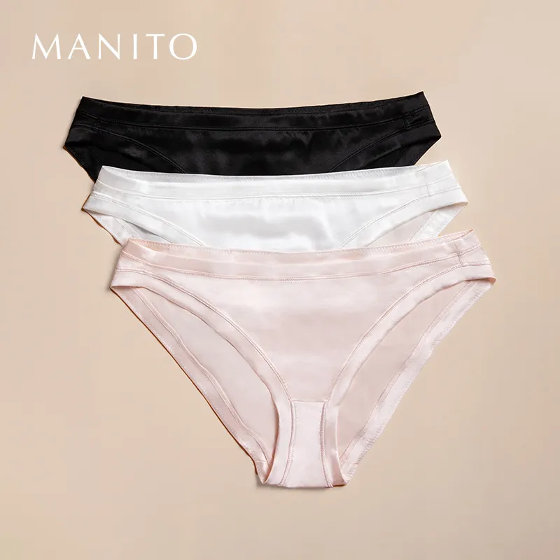 MANITO Underpants Women's 3 Pack Mixed Color-1
