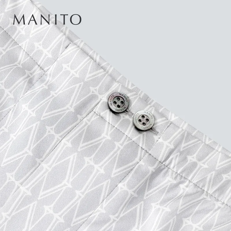 MANITO Men Pajama Pants-5