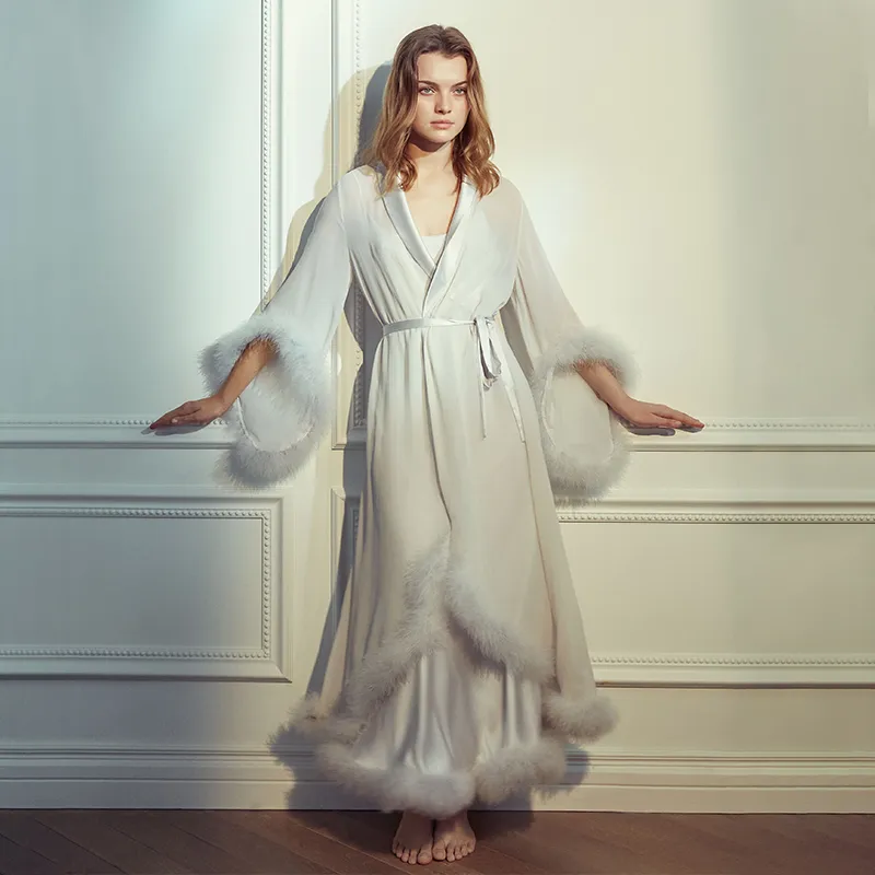 MANITO Women's Bath Robes-7