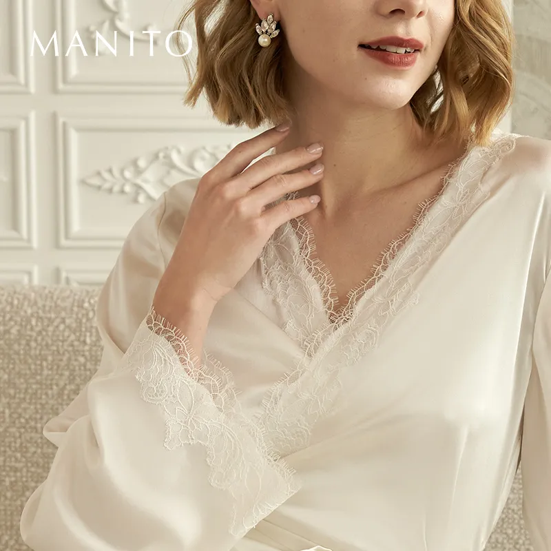 MANITO Women's Bath Robes-8
