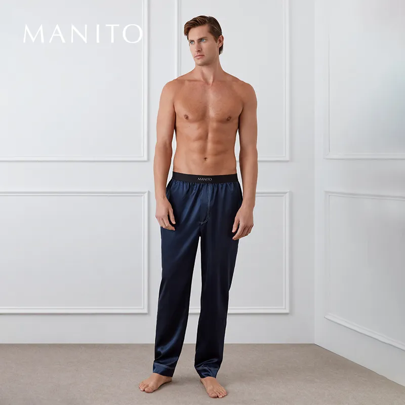MANITO Men Pajama Pants-7