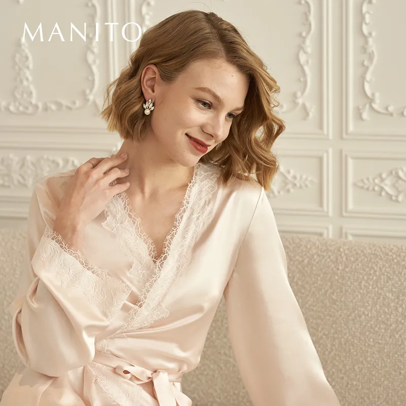 MANITO Women's Bath Robes-9