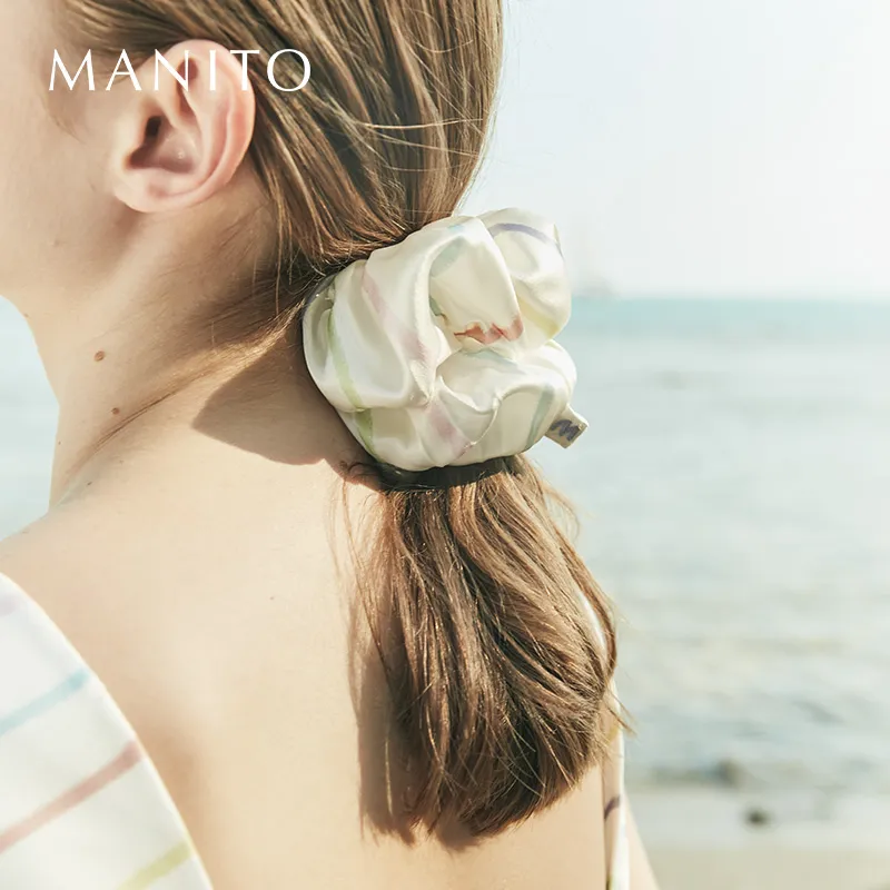 MANITO Mulberry Silk Eye Mask Hair Tie Pillowcase-3